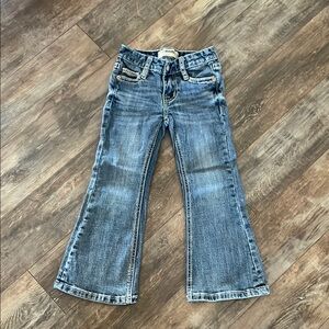 Girls Rock & Roll Denim Flared Jeans